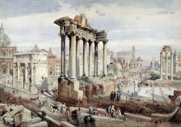 The Forum Romanum, Rome